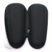 xuinfn Stylish Black Shaving Case - Durable, Protective, Ideal for Travel and Home, Keeps Shaving Essentials Organized